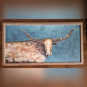 Eli Halpin Longhorn Canvas Wall Art